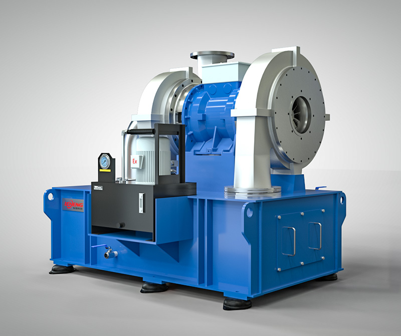 樂恒雙級直驅(qū)高速離心式蒸汽壓縮機(jī)